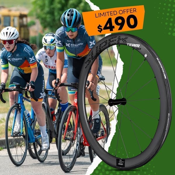 Classic PRO R25-50 Carbon Wheelset RIM Brake Black Decals