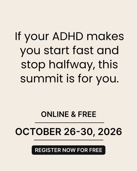 Thrive With ADHD Summit | Online & Free