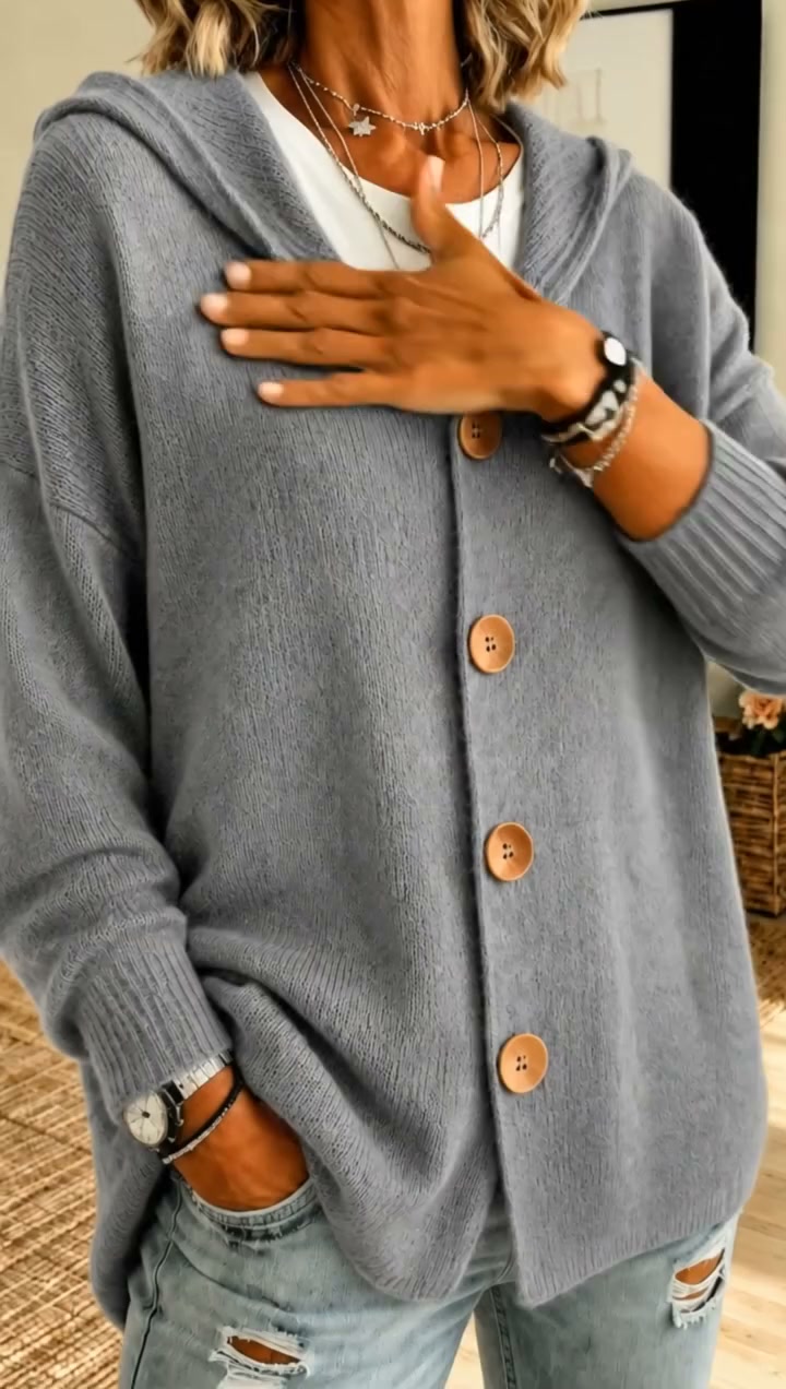 Begrenzte Zeit 50% RabattWomen's Casual Hooded Sweater Cardigan