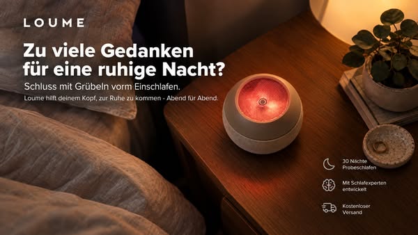 Einschlafen in Minuten.
