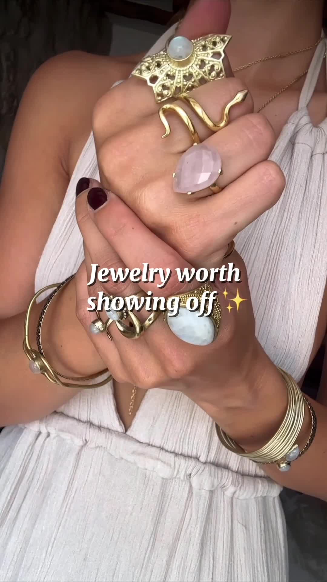 statement jewelry vibes