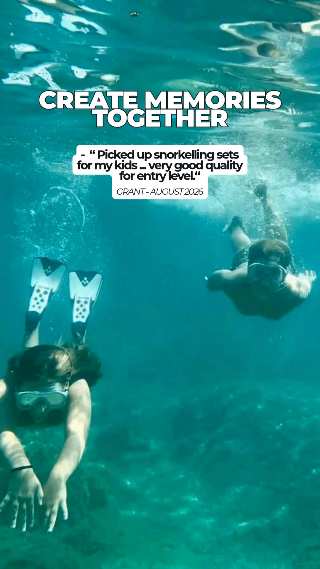 Browse snorkel sets for all levels