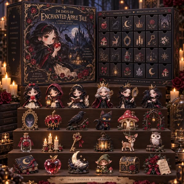 CHRISTMAS KICKOFF 49% OFF‑2026 24 Days of Enchanted Dark Folk‑Tale Cou
