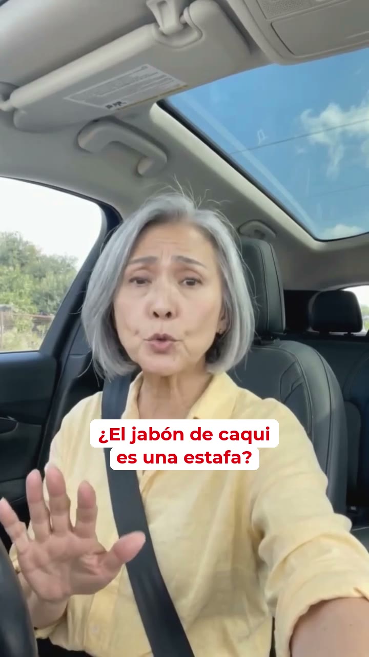 ¿Tu jabón de caqui es el de verdad?