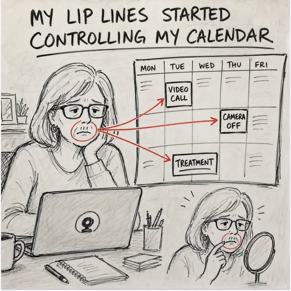 I Realized My Lip Lines Were Controlling My Calendar More Than My Skincare