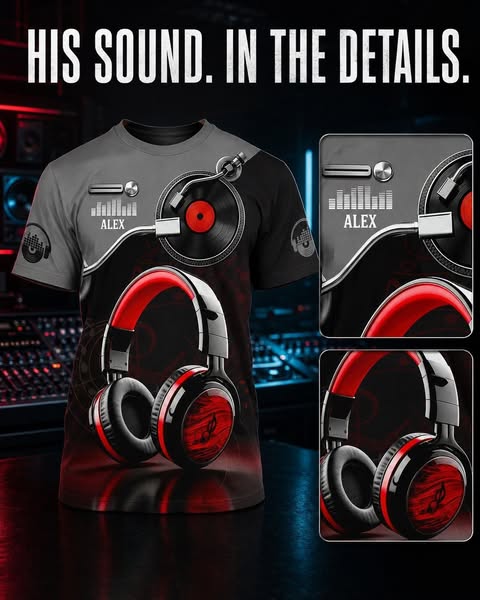 Personalized DJ Shirt with Your Name