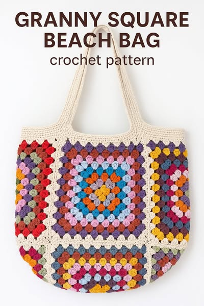 Crochet the Cutest Beach Bag of the Summer!