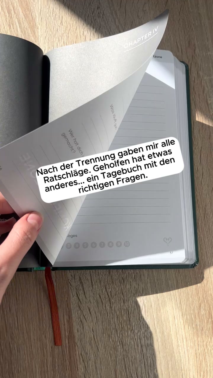 Wieder ein Tagebuch abgebrochen?