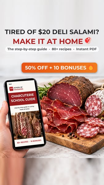 CHARCUTERIE SCHOOL GUIDE + 10 BONUSES 50% OFF