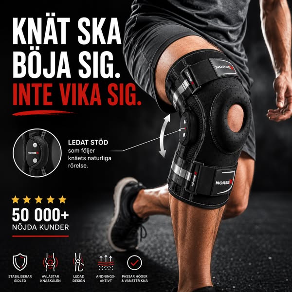 Knästöd för aktiv vardag
