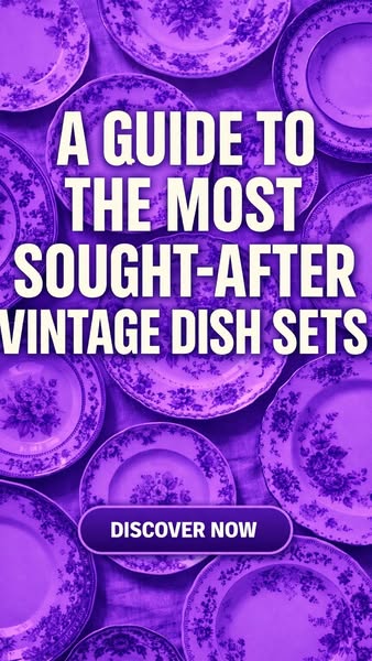 A Guide to the Most Sought-After Vintage Dish Sets