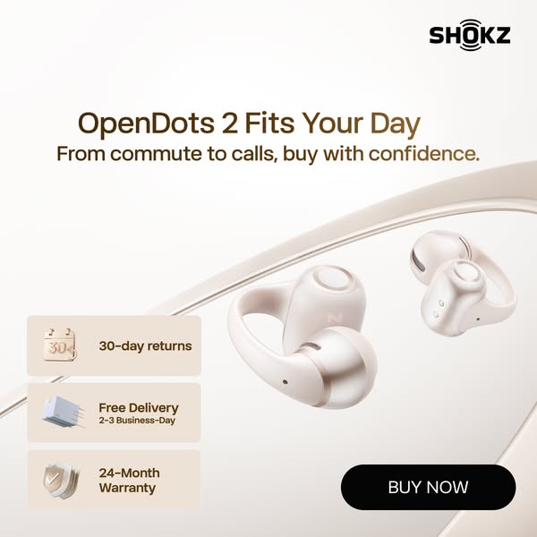 Shokz OpenDots 2 Is Here