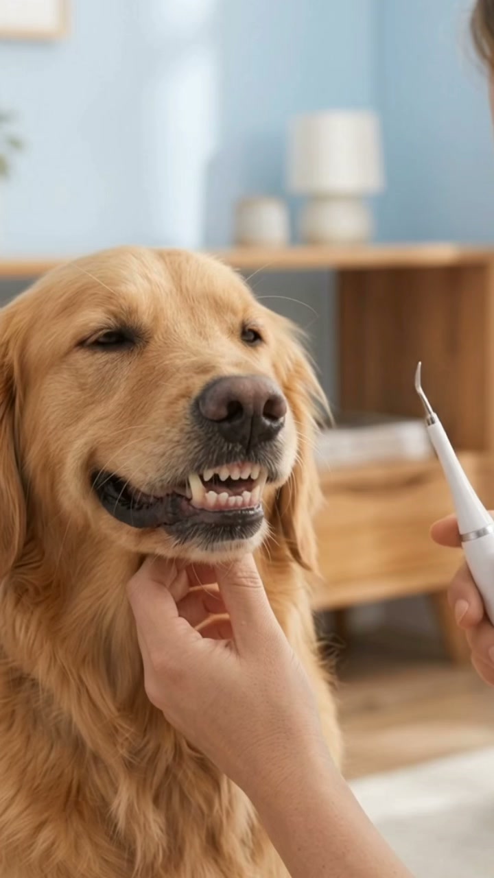 Chevaroo 2-in-1 Ultrasonic Dog Plaque Remover