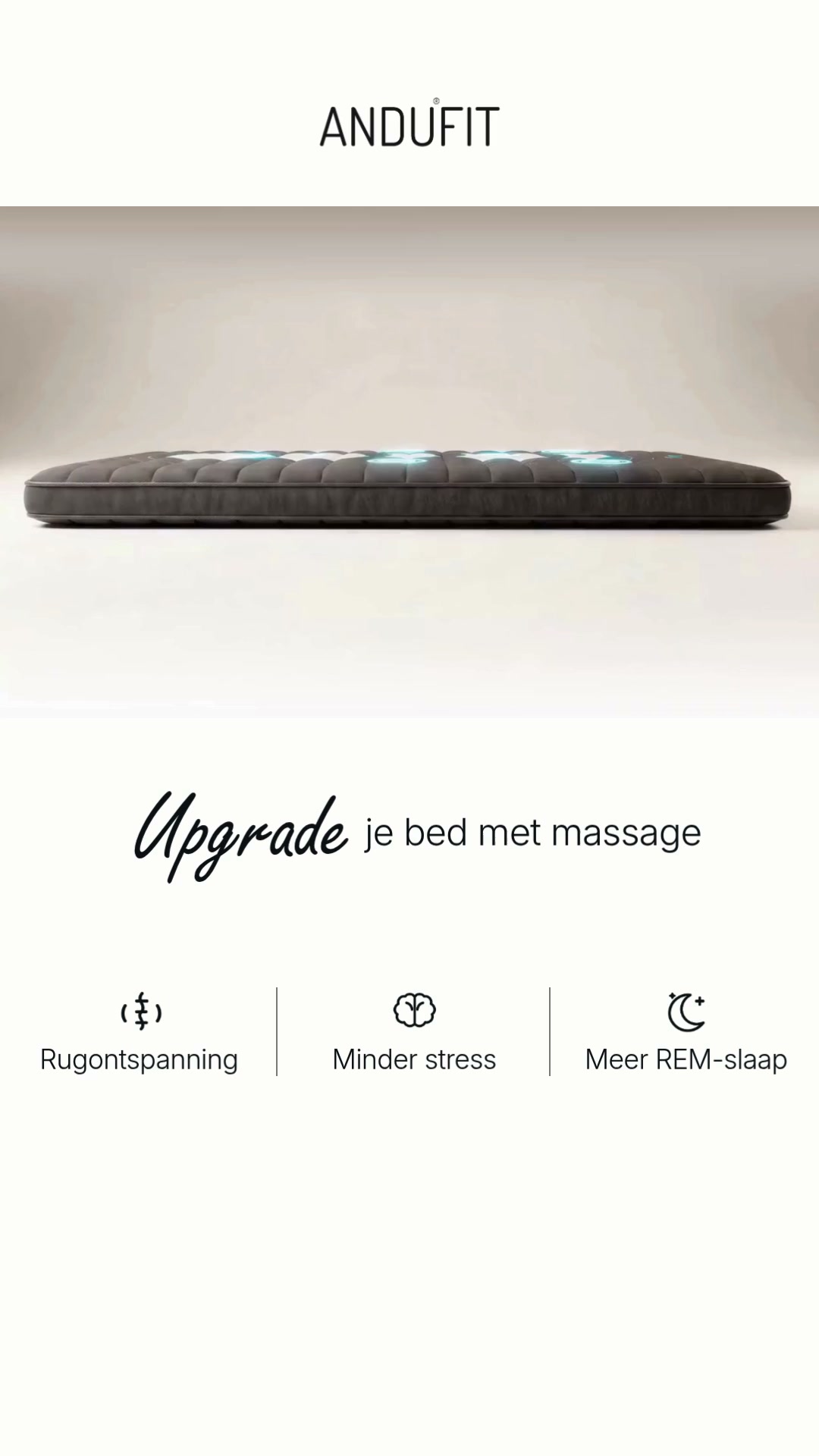 Upgrade je bed met massage