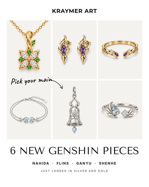 6 new Genshin pieces