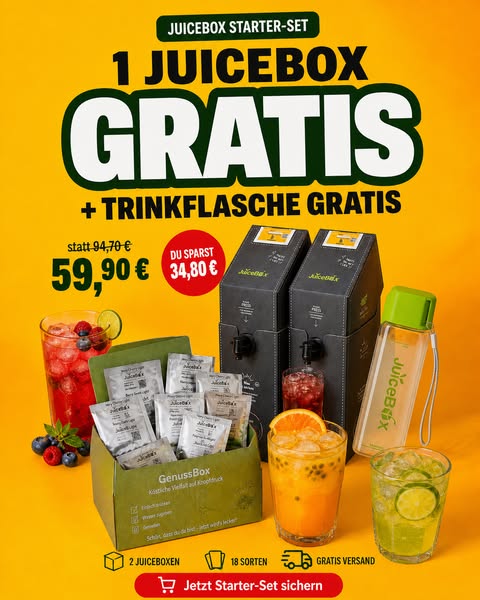 Jetzt gratis JuiceBox abstauben
