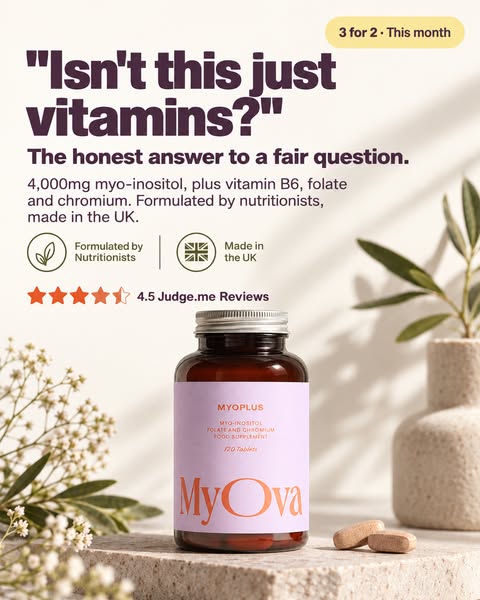 "Isn't this just vitamins?"