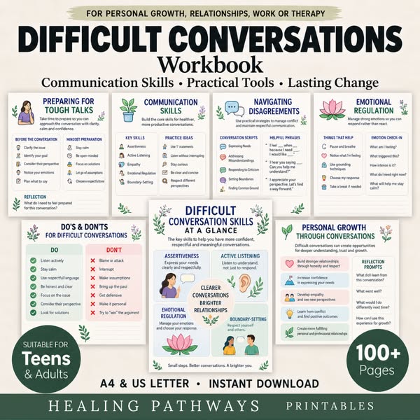 90% Difficult Conversations Workbook