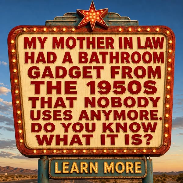 Vintage Bathroom Gadgets from the 1950s