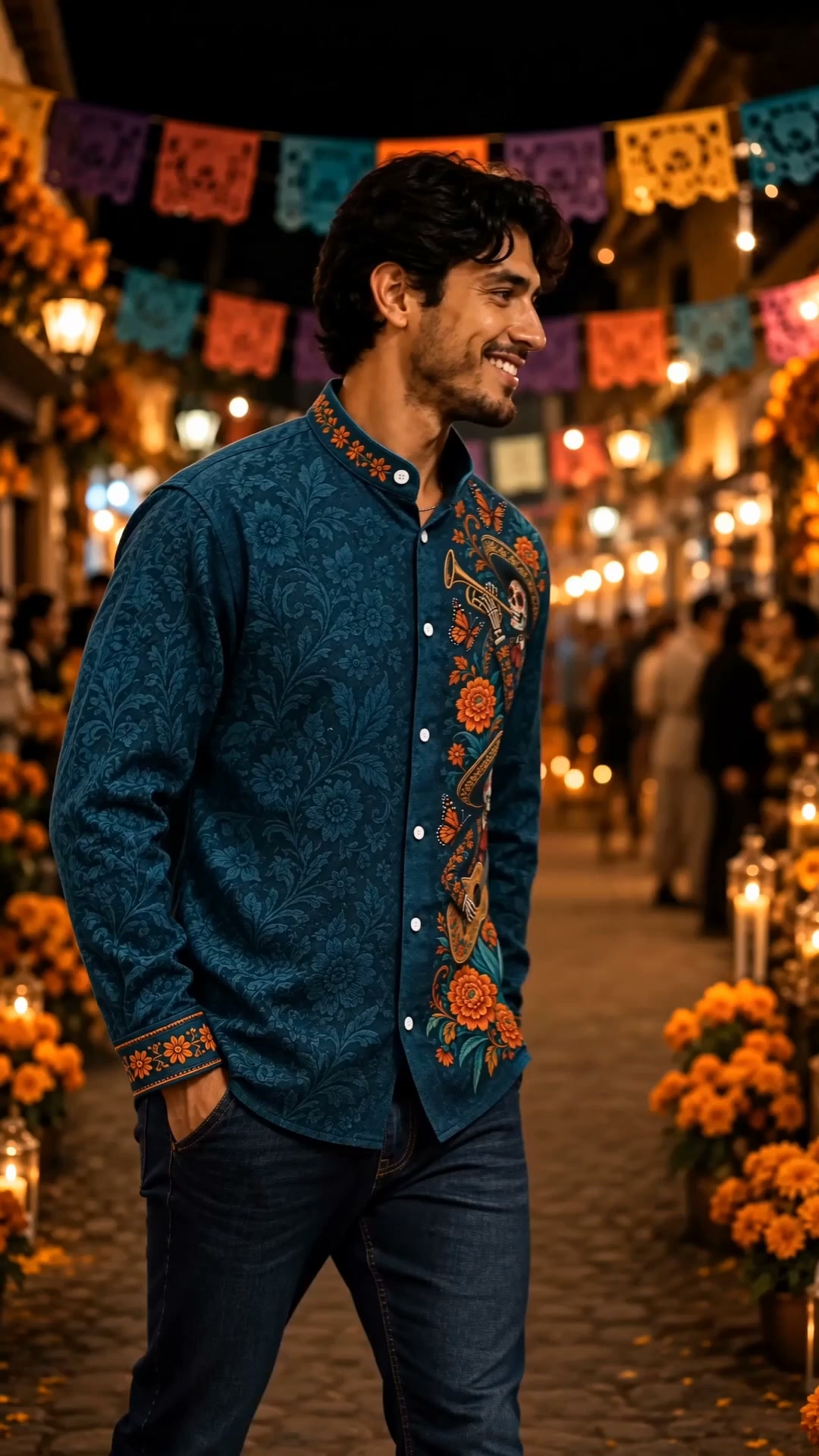 Day of the Dead Inspired Shirts.