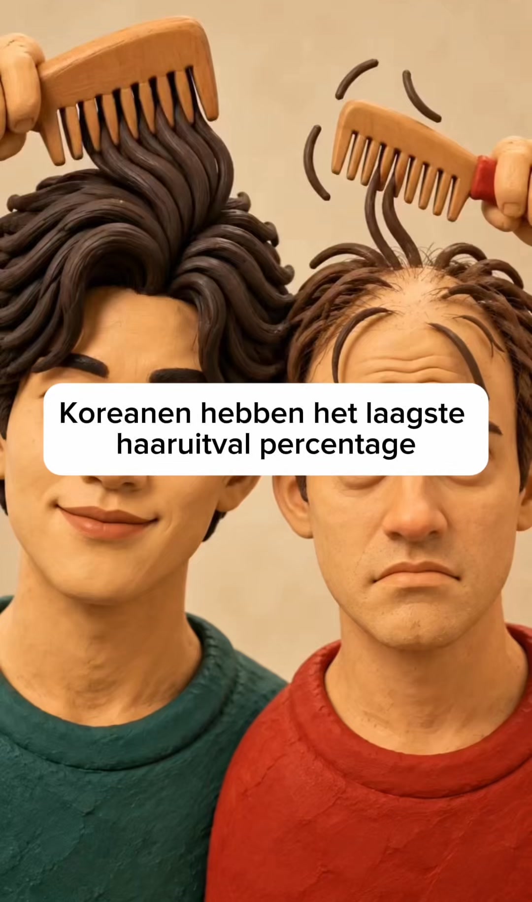 Er bestaat een land waar kaalheid de uitzondering is. Dit is hun gewoonte.