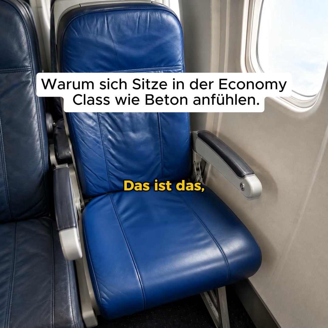 Beuge Schmerzen auf Flugreisen vor