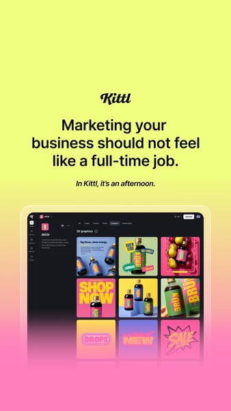 Marketing shouldn't feel like a second job