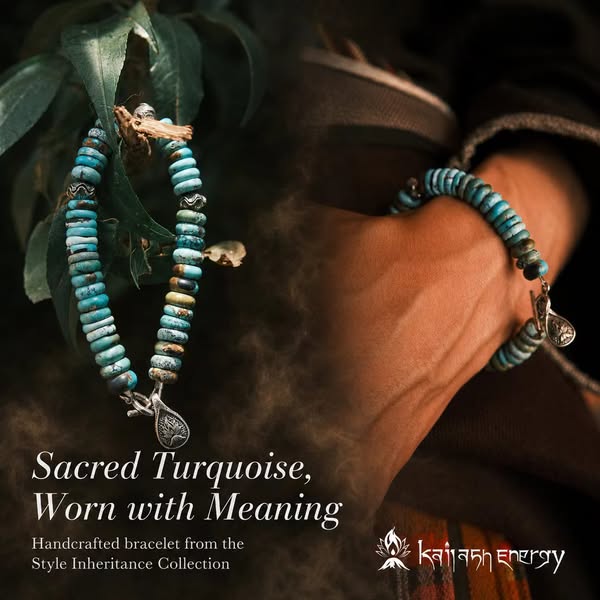 Sacred Turquoise, Worn with Meaning