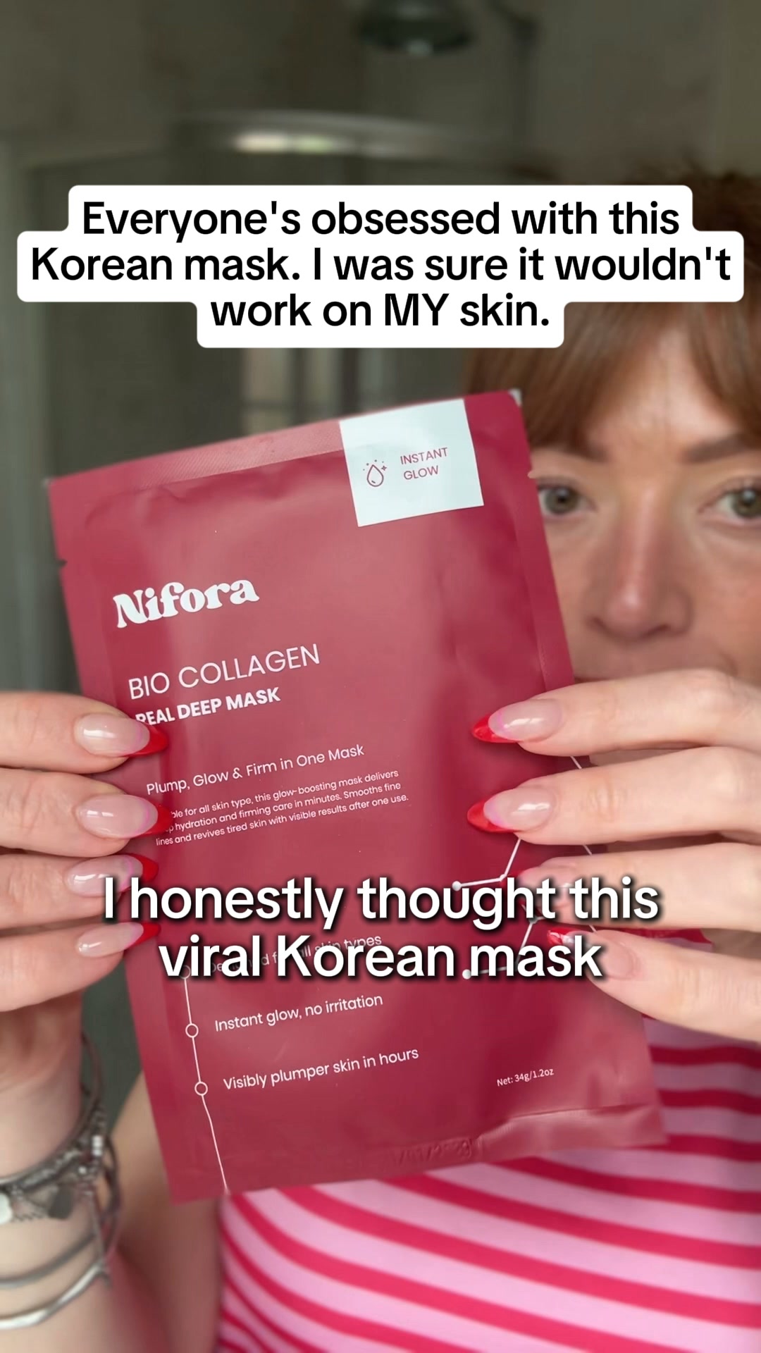 I Tried The Viral Korean Mask On Half My Face