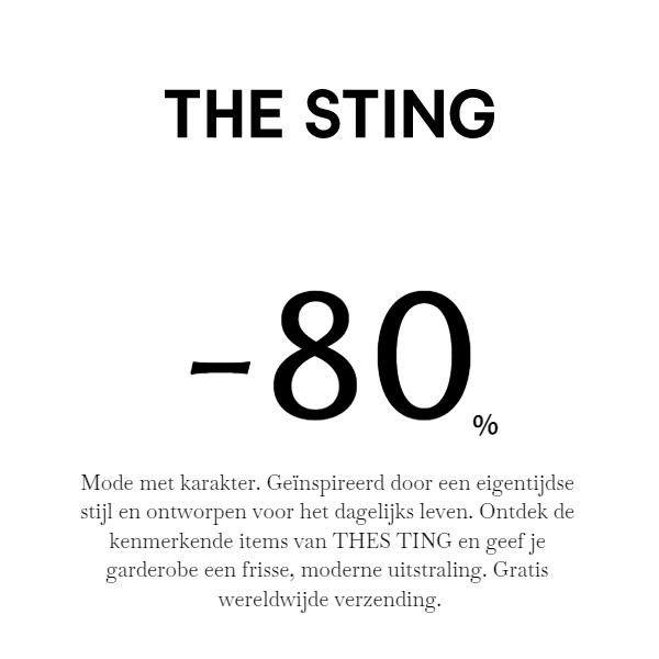 Minder kleding. Meer stijl.