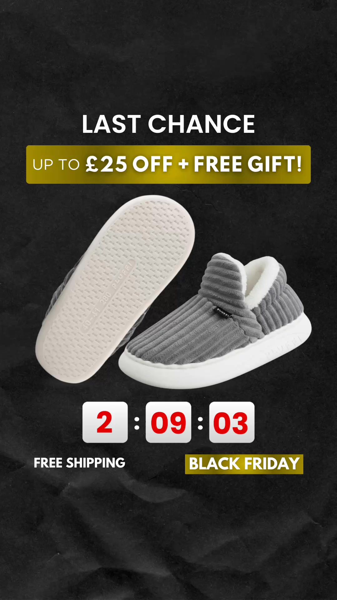 £25 OFF + FREE GIFT