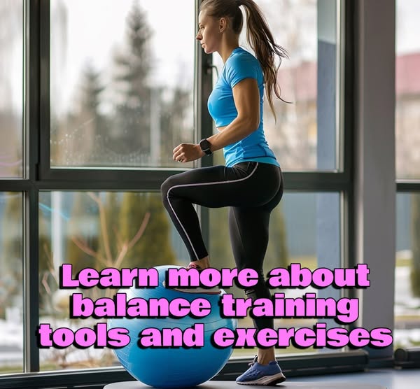 Learn more about balance training tools and exercises