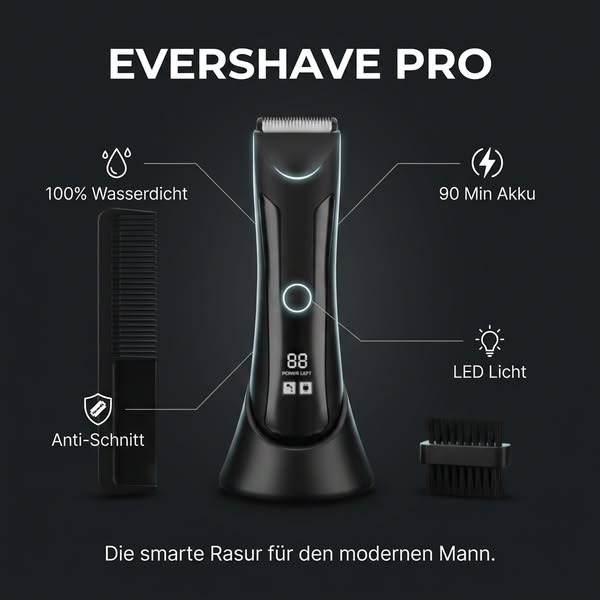 Schluss mit Rasurpickeln. Für immer!