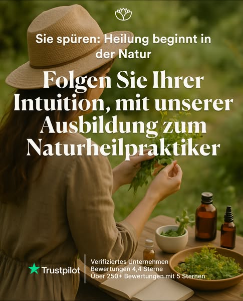 Werden Sie zertifizierte/r Naturheilpraktiker/in – online und in Ihrem eigenen Tempo