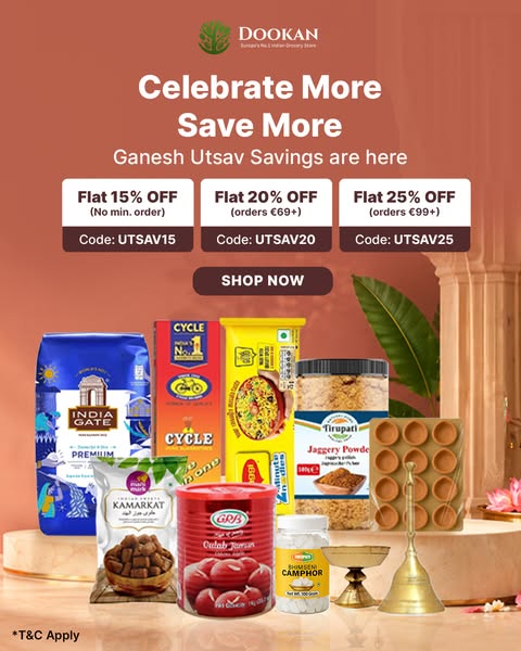 Ganpati Bappa Morya! Bring Home MORE Savings