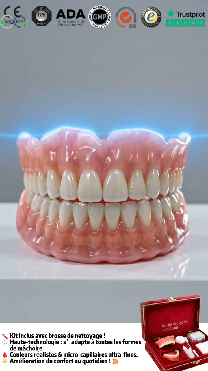 Retrouvez un Sourire Parfait et Eclatant en 1 Seconde !