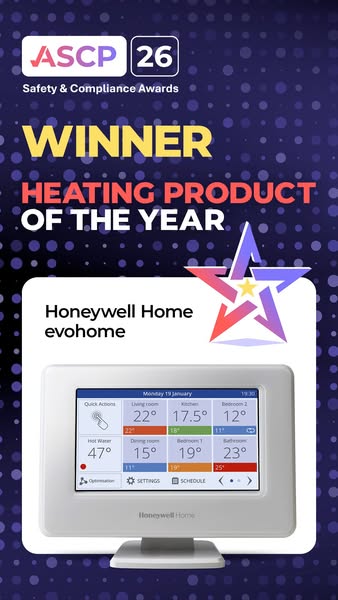 The AWARD WINNING Honeywell Home evohome!