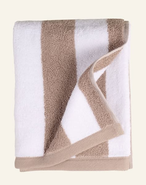 Living handduk multi/beige
