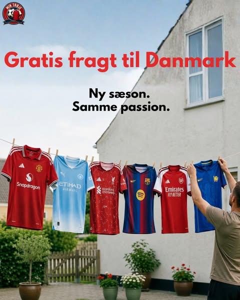 Spar op til 300kr på fodboldtrøjer