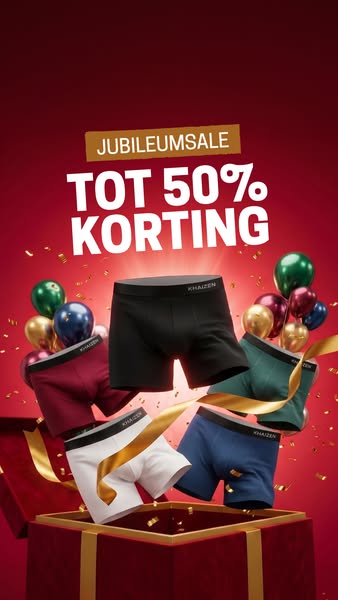 JUBILEUM SALE Tot 50% Korting Op Alles!
