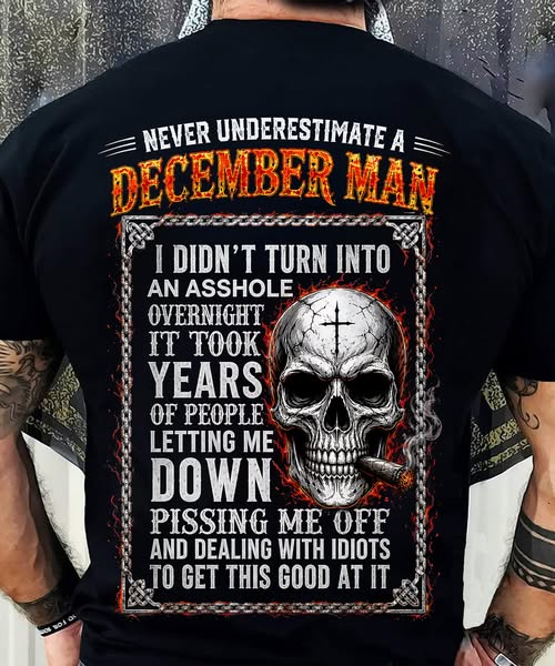 DECEMBER - GRUMPY MAN - PERFECT GIFT FOR YOURSELF - (SKU2606-383-12)