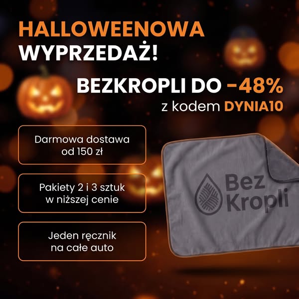 Zacieki nie przeżyją tego Halloween