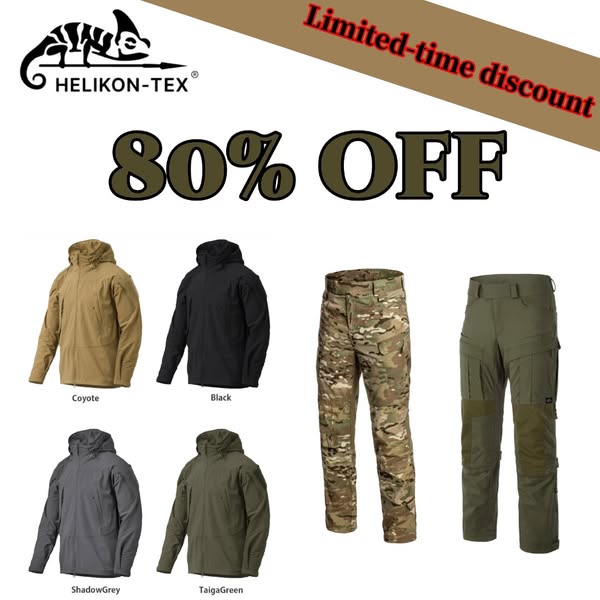 Helikon-Tex Up to 80% OFF selected products.