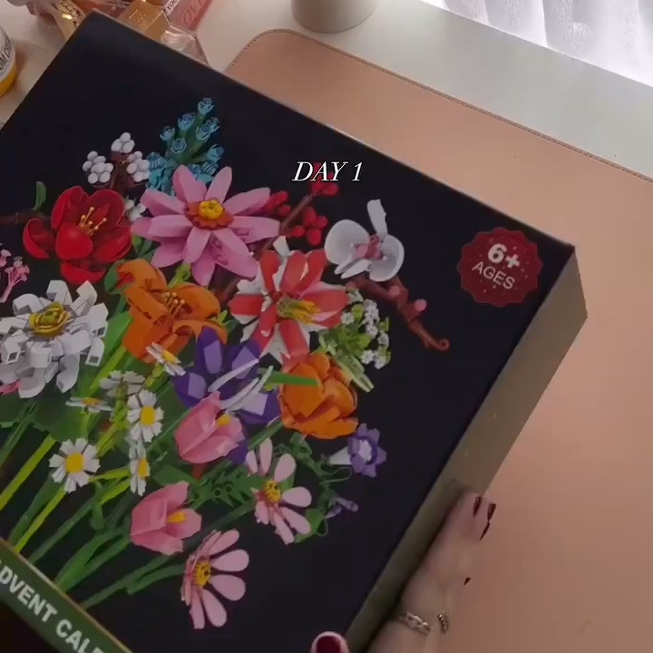 Calendrier de l’Avent Bouquet de Fleurs – Créez votre propre bouquet magique pour Noël