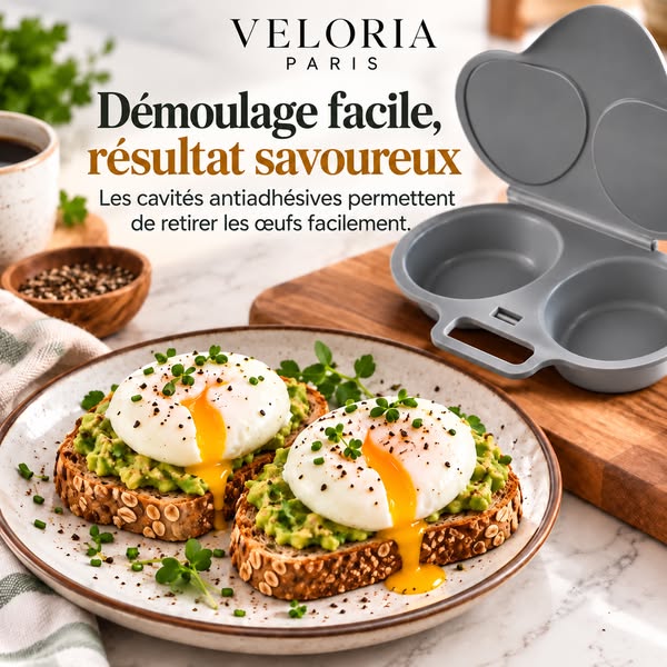 Des œufs parfaits, sans poêle !