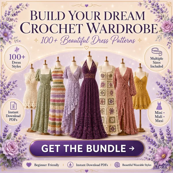 100+ Crochet Dress Patterns