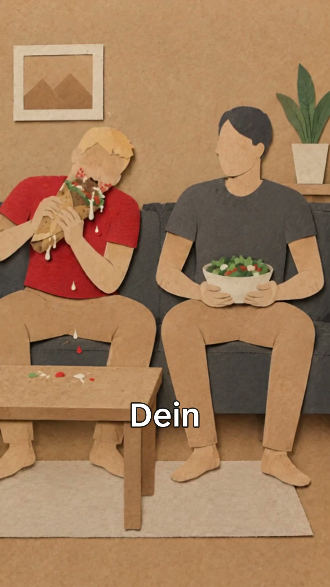 Akne? Denk von innen.