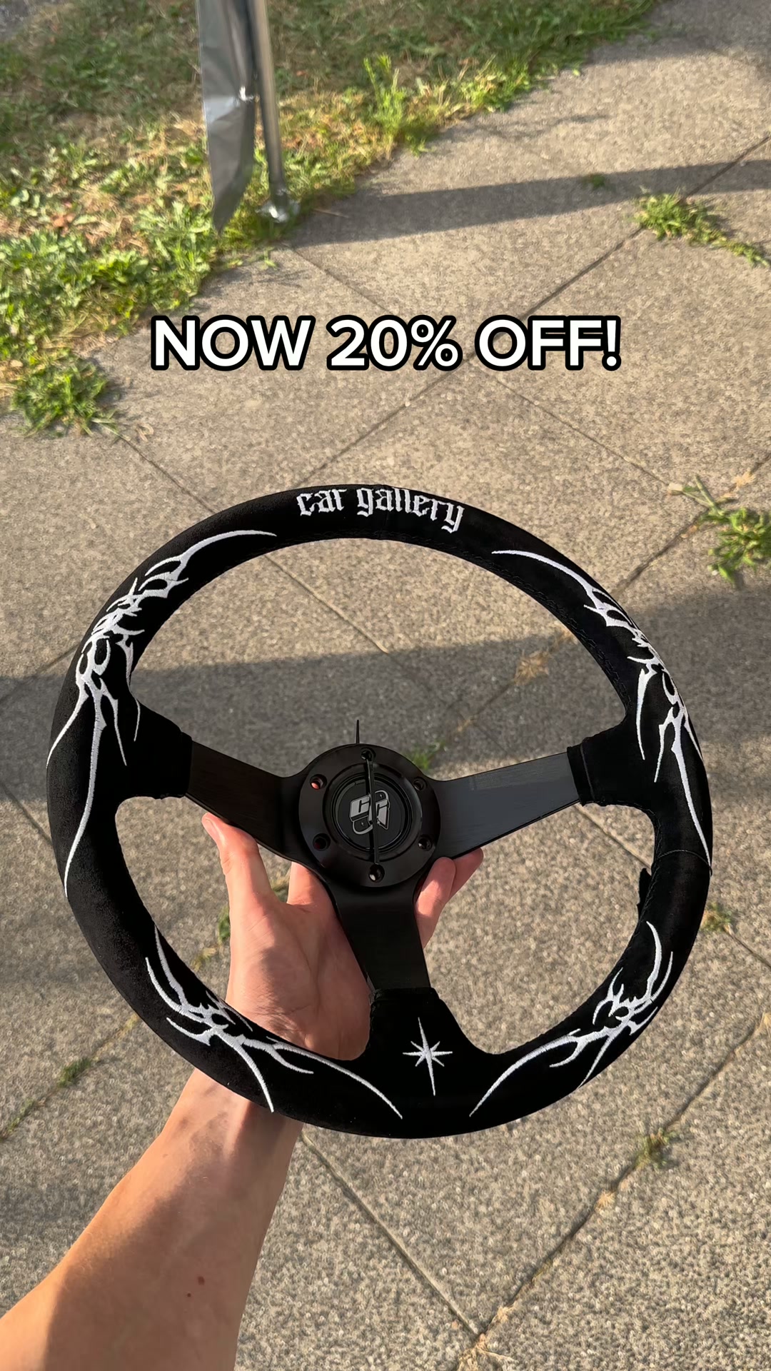 Tribal Steering Wheel