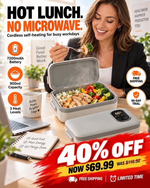 Hot Meals Anywhere, Anytime!