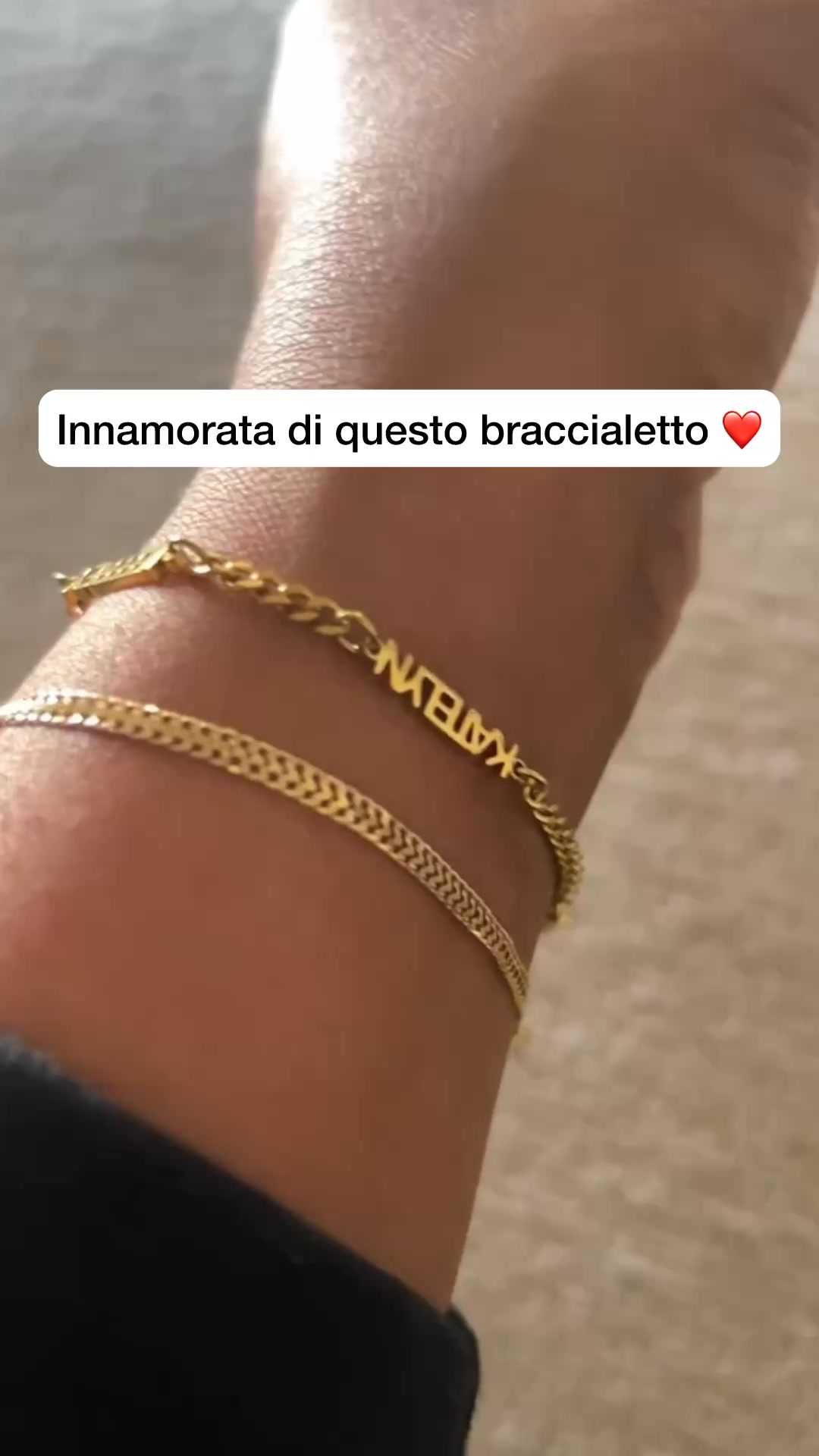 Braccialetto personalizzato con nome